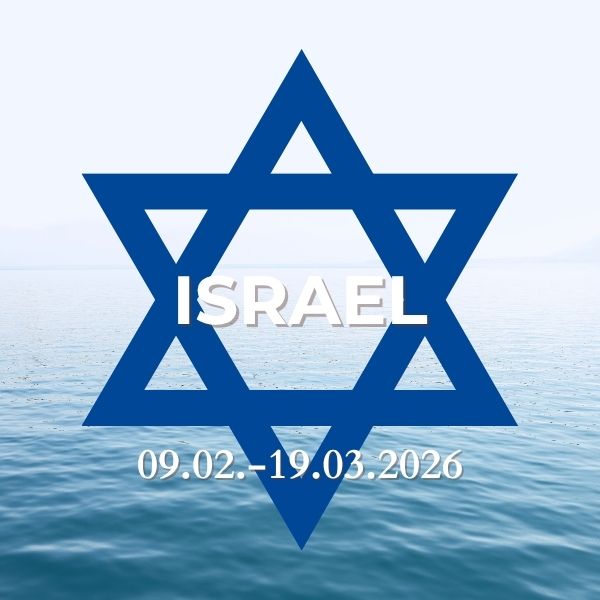 <b>Israel</b><br>mit Pierrot Fey<br> 09.-19. Februar 2026
